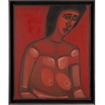 Jerzy Nowosielski (1923 Kraków - 2011 Kraków), Półakt, 1960 (antydatowany 1958)