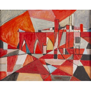 Roman Artymowski (1919 Lemberg – 1993 Warschau), „Kathedrale“, 1956