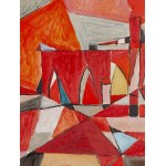 Roman Artymowski (1919 Lemberg – 1993 Warschau), „Kathedrale“, 1956