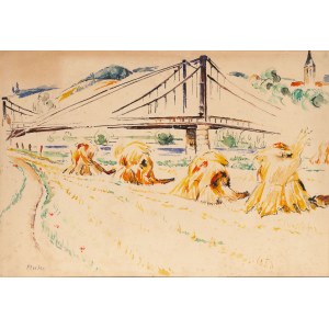 Maria Melania Mutermilch \ Mela Muter (1876 Warszawa - 1967 Paryż), Stogi siana, 1950