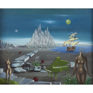 Jerzy (Georges) Spiro (1909, Warsaw – 1994, Nice), Odysseus and the Sirens, 1971