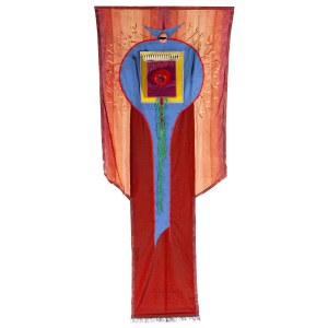 Władysław Hasior (1928, Nowy Sącz – 1999, Zakopane), The Reflective Banner, 1981