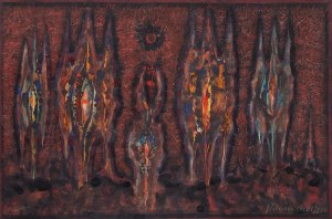 Jerzy Tchórzewski (1928 Siedlce - 1999 Warszawa), Bez tytułu , 1981/1982