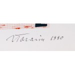Jan Tarasin (1926, Kalisz – 2009, Warsaw), Untitled (On the Beach), 1990