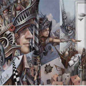 Tomasz Sętowski (b. 1961, Częstochowa), The Chamber of Illusions, 2000s