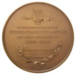 Soviet Union, Table Medal, 1949 year, 150th Anniversary of the Birth of A.S. Pushkin