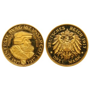 Federal Republic of Germany, Coin Replica, 3 Mark, 1917 (2004) year