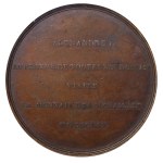 Francja, medal, rok 1814, wizyta cesarza Aleksandra I w Paryżu w 1814 roku, NGC, AU 55 BN