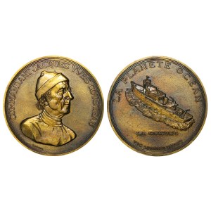 France, Medal, Commandant Jcques Yves Cousteau, Shipping, Duboc