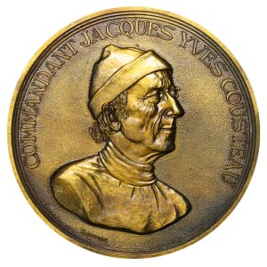 France, Medal, Commandant Jcques Yves Cousteau, Shipping, Duboc