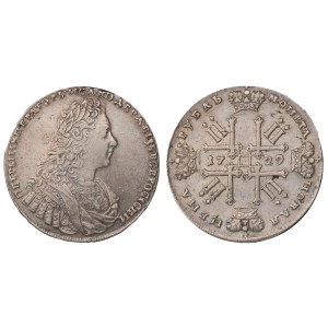 Russian Empire, 1 Rouble, 1729 year