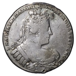 Empire russe, 1 rouble, 1733