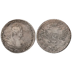 Russian Empire, 1 Rouble, 1738 year