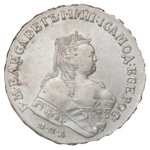 Russian Empire, 1 Rouble, 1752 year, MMD-E