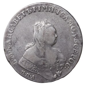 Russian Empire, 1 Rouble, 1754 year, MMD-MB