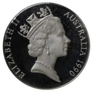 Australia, 10 Dollars, 1990 year, Cockatoo