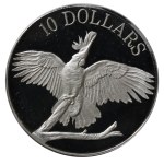 Australia, 10 Dollars, 1990 year, Cockatoo