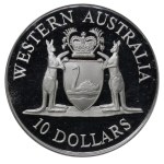 Australia, 10 Dollars, 1990 year, Western Australia