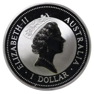 Australia, 1 Dollar, 1996 year, P, Kookaburra
