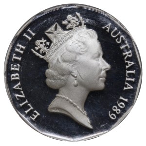Australia, 50 Cents, 1989 year, Royal Wedding