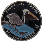 Cuba, 10 Pesos, 1994 year, Pelican