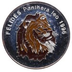 Republic of the Congo, 500 Francs, 1996 year, Lion
