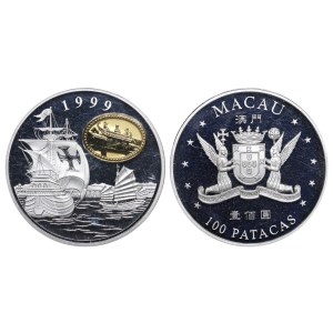 Macau, 100 Patacas, 1999 year, Return to China