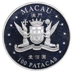 Macau, 100 Patacas, 1999 year, Return to China