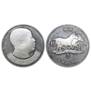 Malawi, 5 Kwacha, 1978 year, Conservation