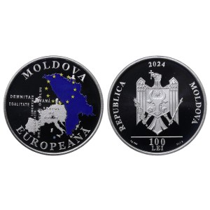 Moldova, 100 Lei, 2024 year, European Moldova