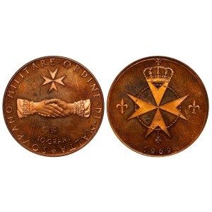 Order of Malta, 10 Grani, 1969 year, Angelo