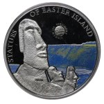 Palau, 5 Dollars, 2010 year, Easter Island