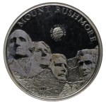 Palau, 5 Dollars, 2011 year, Mount Rushmore