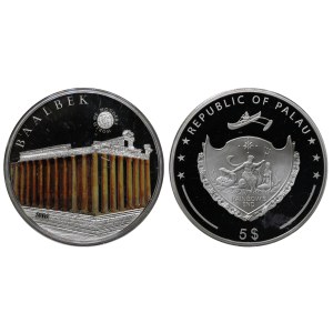 Palau, 5 Dollars, 2016 year, Baalbek