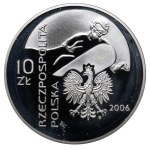 Pologne, 10 zlotys, 2006, XXe Jeux Olympiques d'hiver - Turin 2006
