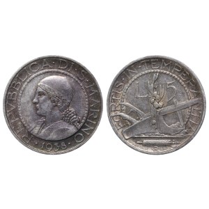 San Marino, 5 Lire, 1938 year, R