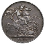 United Kingdom, 1 Crown, 1890 year