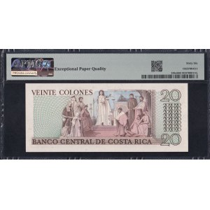 Kostarika, 20 colónov, 1978–1983, Gem UNC 66 EPQ
