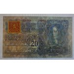 Czechoslovakia, 20 Korun, 1913 (1919), UNC