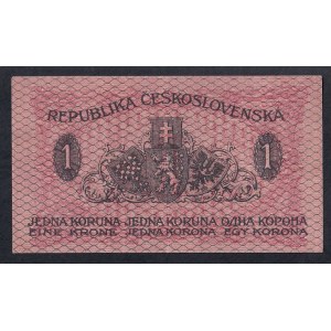 Czechoslovakia, 1 Koruna, 1919, XF