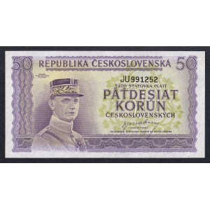 Československo, 50 korun, 1945, UNC