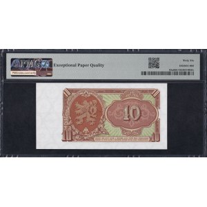 Československo, 10 korun, 1953, Gem UNC 66 EPQ