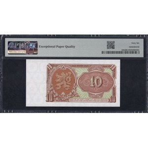 Czechoslovakia, 10 Korun, 1953, Gem UNC 66 EPQ