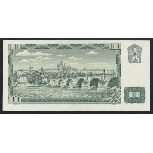 Czechoslovakia, 100 Korun, 1961, XF-UNC