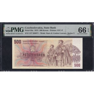 Czechoslovakia, 500 Korun, 1973, Gem UNC 66 EPQ