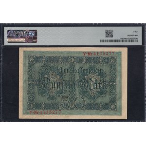 Germany, 50 Mark, 1914, About UNC 50