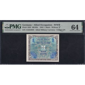 Německo, 1 marka, 1944, Coice UNC 64