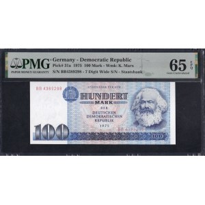 Germany (GDR), 100 Mark, 1975, Gem UNC 65 EPQ