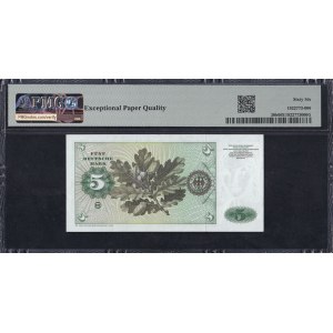 Germany (GFR), 5 Deutsche Mark, 1980, Gem UNC 66 EPQ