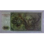 Germany (GFR), 20 Deutsche Mark, 1980, UNC